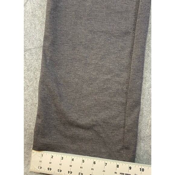 Oh Baby Motherhood Pants Womens Size Large Grey Stretch Flare - Picture 9 of 11